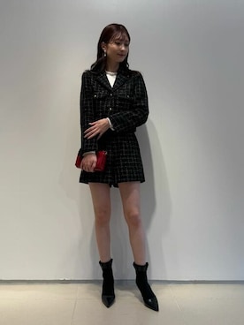 ESTNATION WOMENSさん（レディース・163cm）の冬コーディネート