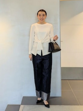 ESTNATIONさん(レディース・166cm)の冬コーディネート