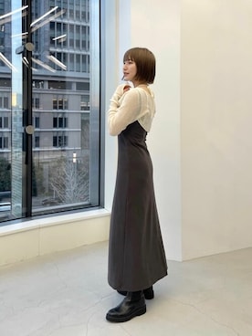 「#新作」｜PUBLIC TOKYO STAFFさん（レディース・158cm）の春コーディネート