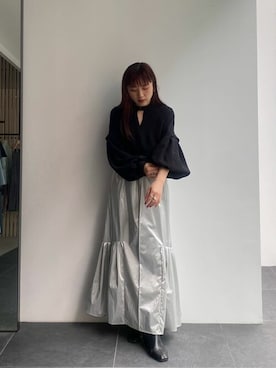 「＃パンツ」｜PUBLIC TOKYO STAFFさん（レディース・155cm）の春コーディネート