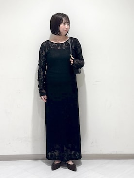 「アイテム（パンプス）」を使った、さちさん（レディース・155cm・20代）の秋コーディネート