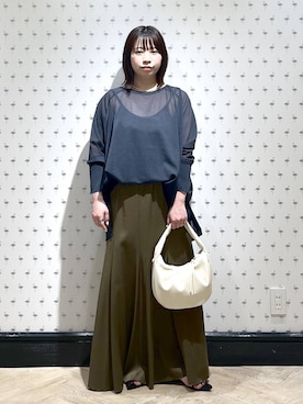 「apart by lowrys」｜さちさん（レディース・155cm）の春コーディネート