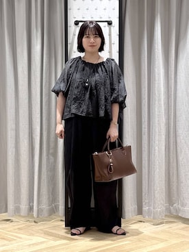 「SNAP_apart by lowrys」｜さちさん（レディース・155cm）の夏コーディネート