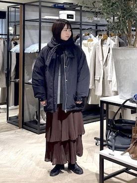 「SNAP_apart by lowrys」｜さちさん（レディース・155cm）の秋コーディネート