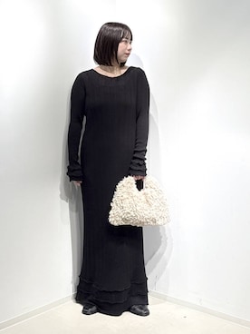 「アイテム（ワンピース/ドレス）」を使った、さちさん（レディース・155cm・20代）の秋コーディネート