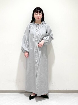 「e/rm（イーアールエム）のアイテム（トップス）」を使った、さちさん（レディース・155cm）の冬コーディネート
