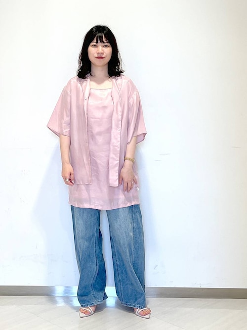 ✨SHARE SPIRIT✨カシュクールノースリーブチュニック FREAK'S STORE チュニック インド カシュクールキャミソール