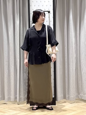 さちさん(レディース・155cm)の夏コーディネート