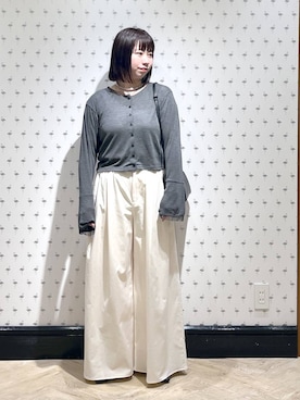 「アイテム（パンプス）」を使った、さちさん（レディース・155cm・20代）の春コーディネート