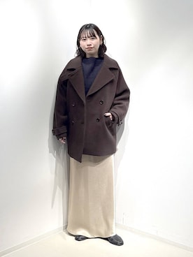 「おでかけ」｜さちさん（レディース・155cm）の冬コーディネート