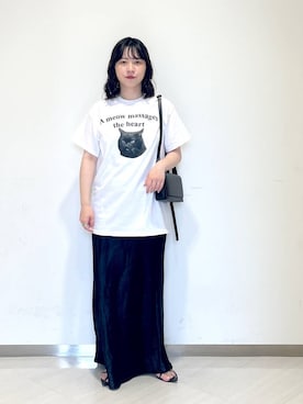 「REGENCY WORKS（リージェンシーワークス）のアイテム」を使った、さちさん（レディース・155cm）の夏コーディネート
