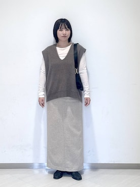 「A part by（アパートバイ）のアイテム」を使った、さちさん（レディース・155cm）の秋コーディネート