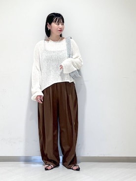 「アイテム（サンダル）」を使った、さちさん（レディース・155cm・20代）の夏コーディネート