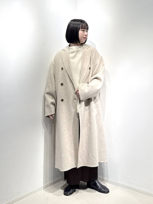 apart by lowrys 北千住ルミネさちさんのチェスターコートを使った 