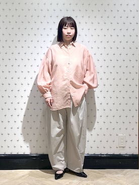 「アイテム（パンプス）」を使った、さちさん（レディース・155cm・20代）の春コーディネート