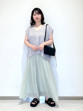 さちさん(レディース・155cm)の夏コーディネート