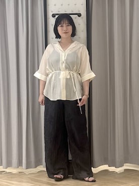 さちさん(レディース・155cm)の夏コーディネート