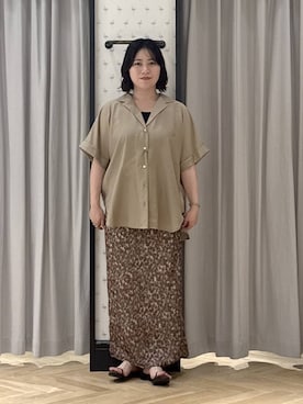 さちさん(レディース・155cm)の夏コーディネート