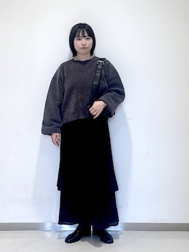 「A part by（アパートバイ）のアイテム」を使った、さちさん（レディース・155cm）の秋コーディネート