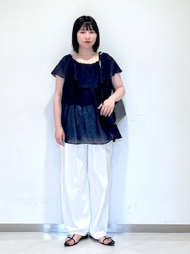 「アイテム（サンダル）」を使った、さちさん（レディース・155cm・20代）の夏コーディネート