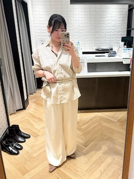 「アイテム（その他パンツ）」を使った、さちさん（レディース・155cm・30代）の秋コーディネート