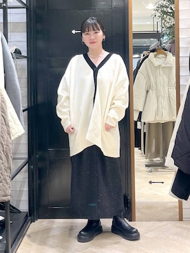 「A part by（アパートバイ）のアイテム（シューズ）」を使った、さちさん（レディース・155cm）の秋コーディネート
