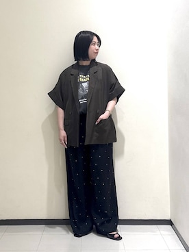 「A part by（アパートバイ）のアイテム」を使った、さちさん（レディース・155cm）の春コーディネート