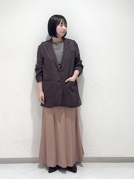 「A part by（アパートバイ）のアイテム（ジャケット/アウター）」を使った、さちさん（レディース・155cm）の夏コーディネート