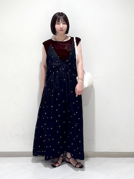 「アイテム（ハンドバッグ）」を使った、さちさん（レディース・155cm・20代）の夏コーディネート