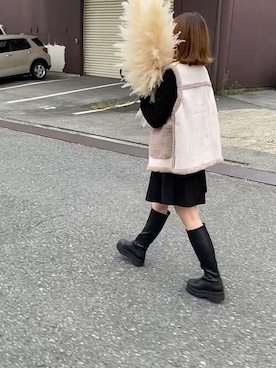 DAY CLOSETさん(レディース・160cm)の冬コーディネート