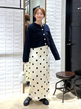 momoさん(レディース・166cm)の冬コーディネート