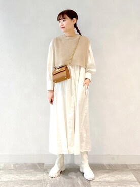 momoさん（レディース・165cm）の春コーディネート