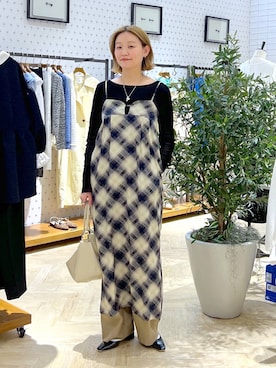 momoさん（レディース・165cm）の春コーディネート