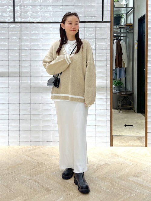 ニット セーター 「e/rm」チルデンニット レディース e/rm ニット セーター 「e/rm」チルデンニット レディース