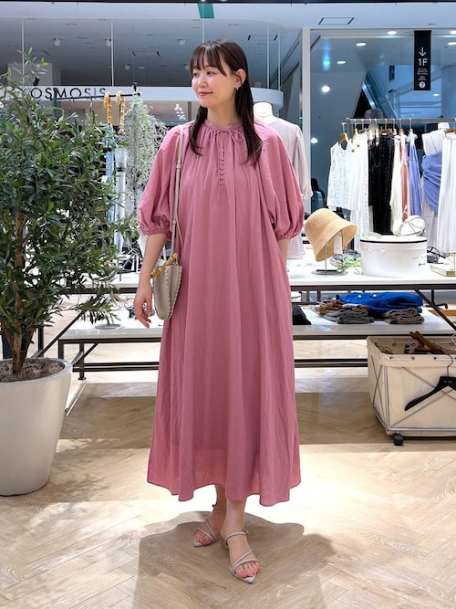 bitnabi ワンピース　パルランドレス　ネイビー　５月１５日まで出品予定 美品】bitnabi ビンナビ パルランドレス ワンピース ネイビー