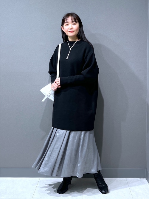 セール】パフスリーブニットミニワンピース（ワンピース）｜A part by