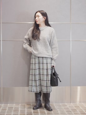 増田さん(レディース・157cm)の秋コーディネート