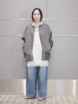 増田さん（レディース・157cm）の冬コーディネート