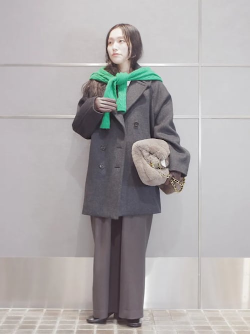 SHIPS Primary Navy Label:ネイビー Pコート（ピーコート）｜SHIPS