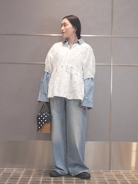 増田さん（レディース・157cm）の春コーディネート