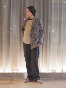 増田さん(レディース・157cm)の秋コーディネート