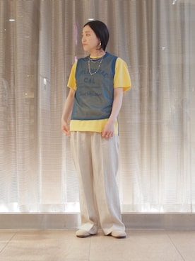 増田さん（レディース・157cm）の夏コーディネート