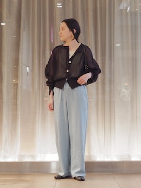 増田さん(レディース・157cm)の春コーディネート