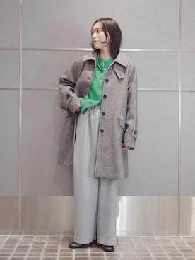 増田さん（レディース・157cm）の冬コーディネート