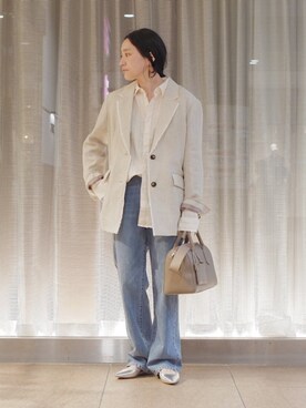 増田さん（レディース・157cm）の春コーディネート