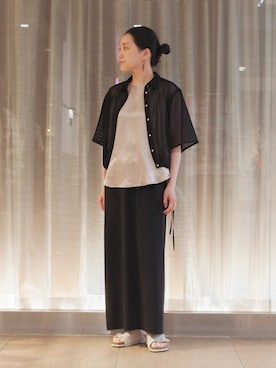 増田さん（レディース・157cm）の夏コーディネート