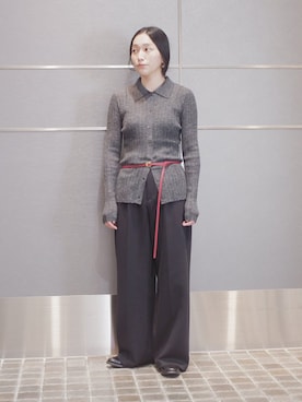 増田さん（レディース・157cm）の秋コーディネート