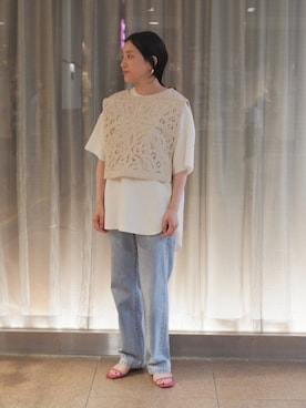 増田さん(レディース・157cm)の夏コーディネート