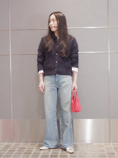 SHIPS別注】upper hights:50th ANNIV FLARE DENIM（デニムパンツ