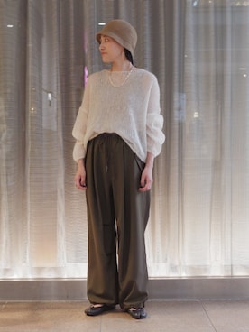 「モヘヤ」｜増田さん（レディース・157cm）の秋コーディネート
